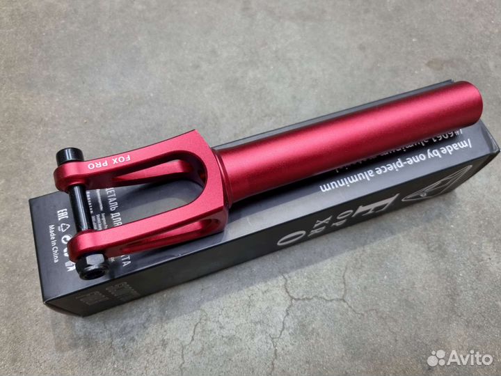 Вилка Fox Rro YX SCS 110/120 мм Red (Новая)