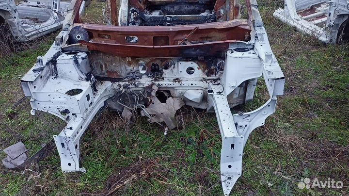 Ниссан Кашкай J10 лонжерон левый четверть