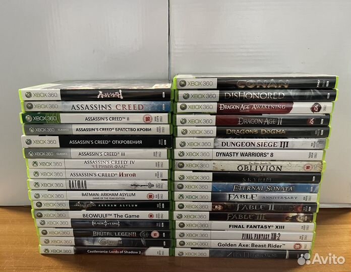 Xbox 360 RPG игры, бродилки