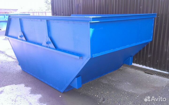 Накопитель бункер для мусора 8 кубов