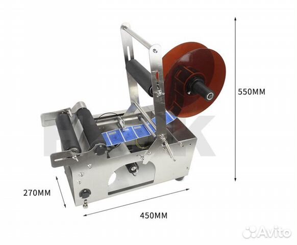 Этикетировщик для бутылок MT-50 с датером и без