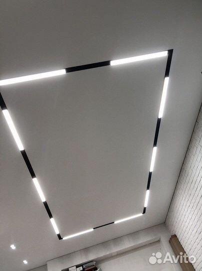 Монтаж натяжных потолков