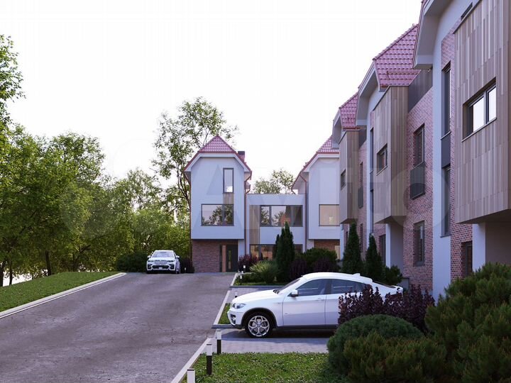 Таунхаус 210 м² на участке 4 сот.