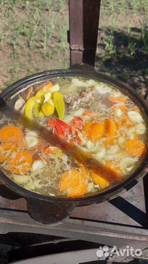 Казан чугунный 12 литров