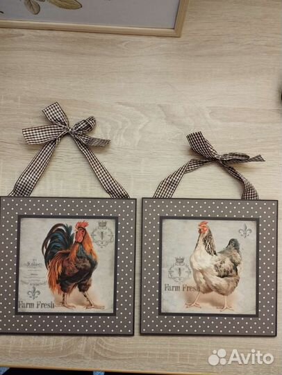 Картины курочка и петух