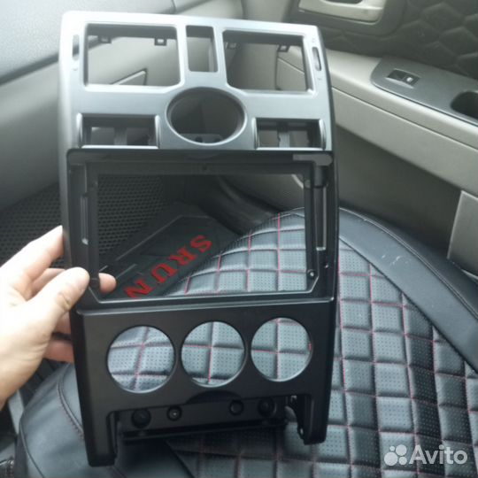 Центральная консоль priora под 2din