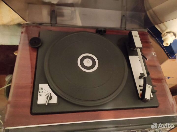 Виниловый проигрыватель вега
