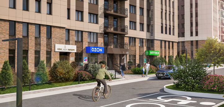 1-к. квартира, 39,3 м², 9/17 эт.