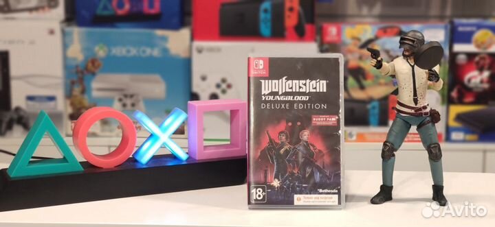 Wolfenstein YoungBlood:Deluxe Edition- игры switch