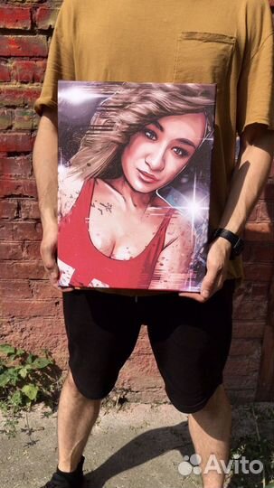 Портрет по фото. Картина