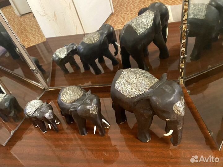 Сувениры,Слоны 3 шт(Тайланд)