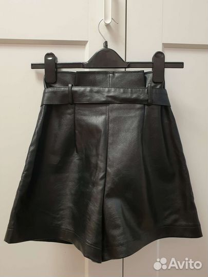 Шорты кожаные женские Gloria Jeans