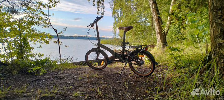 Велосипед складной shulz (goa) зеленый