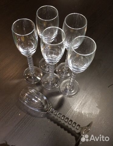 Бокалы новые