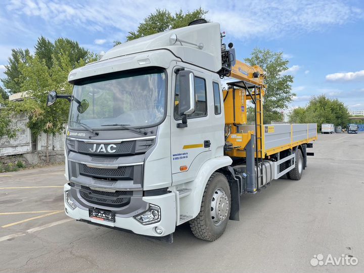 JAC N180 с КМУ, 2024