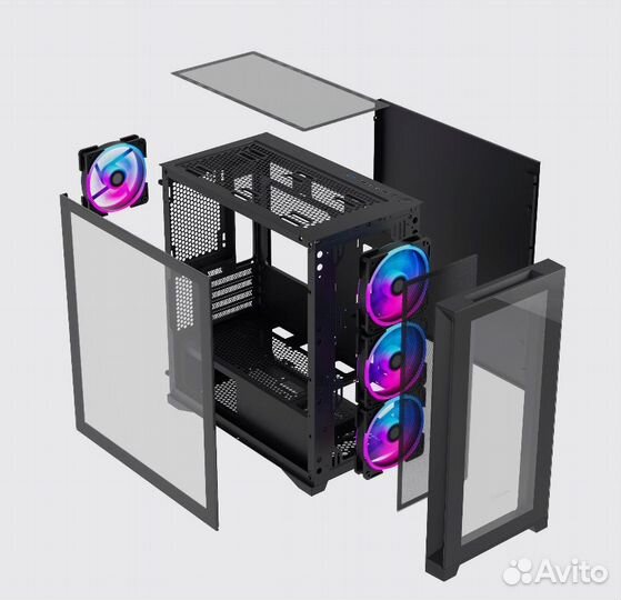 Корпус игровой prime box warrior z13