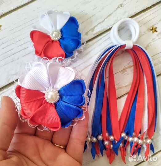 Бантики триколор