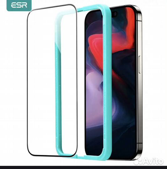 Новое защитное стекло на iPhone 15 Pro