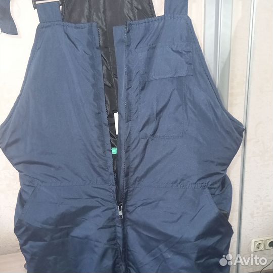 Штаны мужские зимние (полукомбинезон)