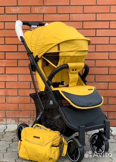 Коляска Babalo 2022 бабало 22 желтая новая