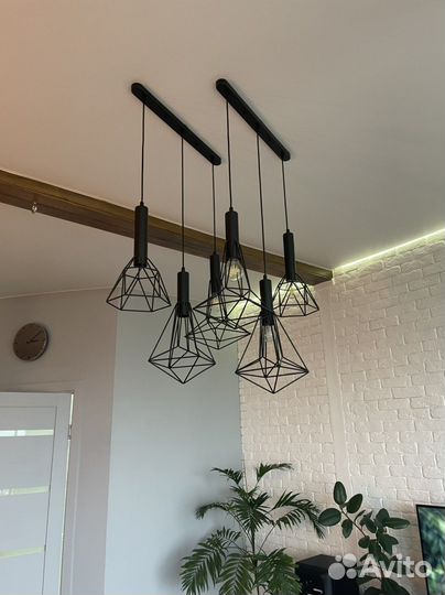 Люстра подвесная лофт