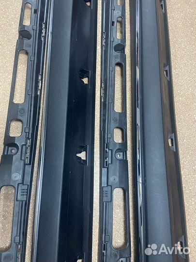 Накладки порогов в сборе Mercedes ML GLE W166