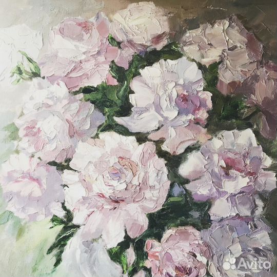 Картина маслом холст