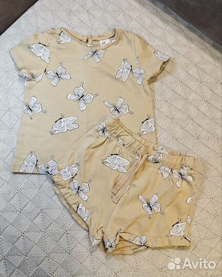 Пакет летних вещей H&M для девочки 74