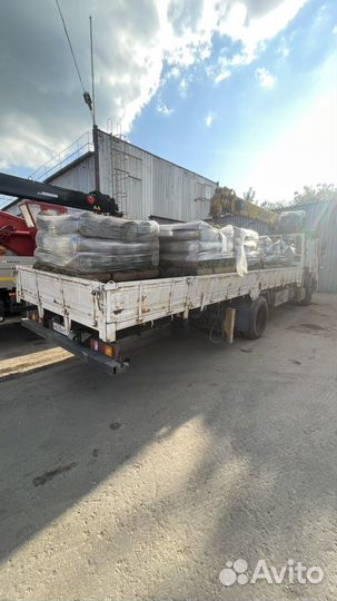 Аренда и услуги манипулятора, стрела 7 т, 20 м, борт 10 т, 6.6 м