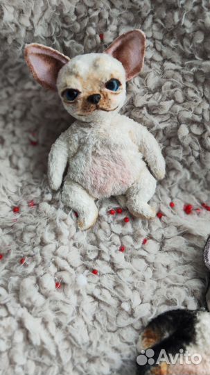 Тедди собака ручная работа