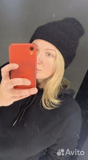 Шапка женская черная новая