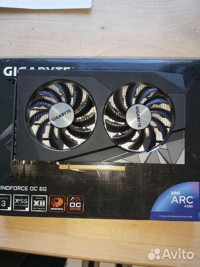 Видеокарта Intel ARC A380