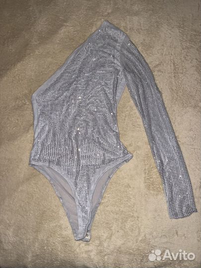 Боди в стразах