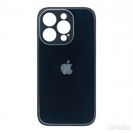 Чехол со стеклянной панелью для iPhone 14 Pro