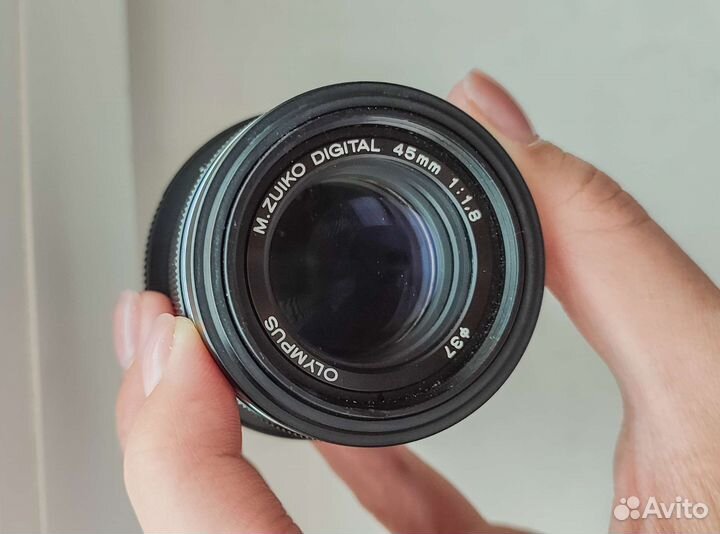 Объектив olympus 45mm 1.8