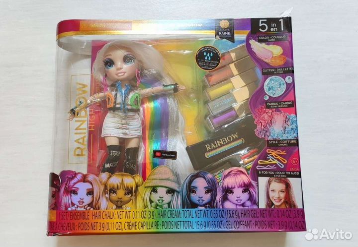 Rainbow high amaya Raine Hair Salon Амайя салон