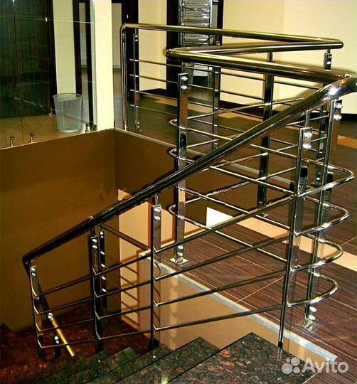 Перила из нержавеющей стали