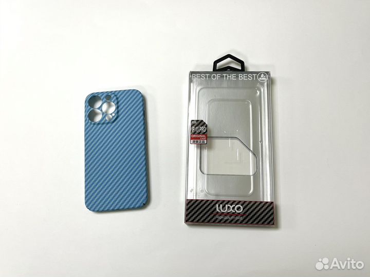 Чехол на iPhone 13 Pro под Карбон