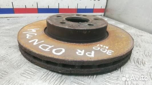 Диск тормозной передний mercedes benz vito W639 (O