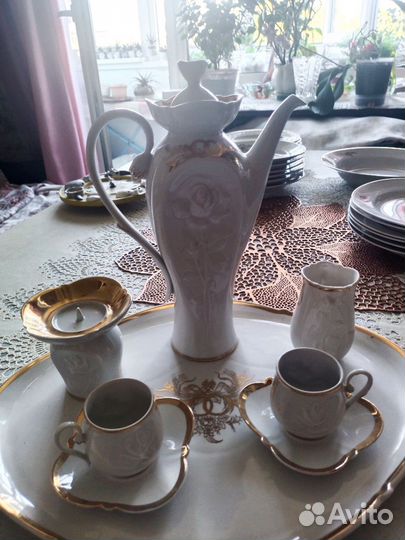 Сервиз кофейный Коростень, свадебный