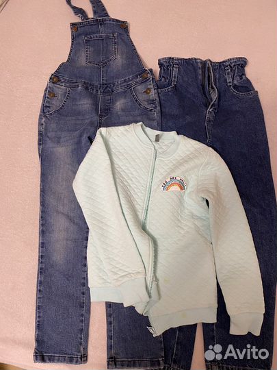 Вещи пакетом на девочку