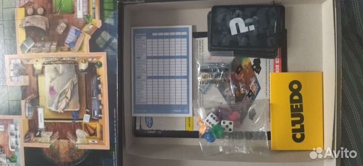 Настольная игра клюэдо cluedo
