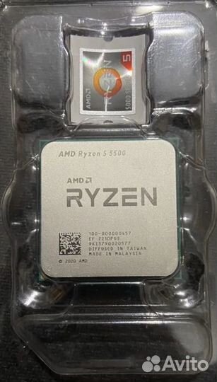 Процессор AMD Ryzen 5 5500 Новый