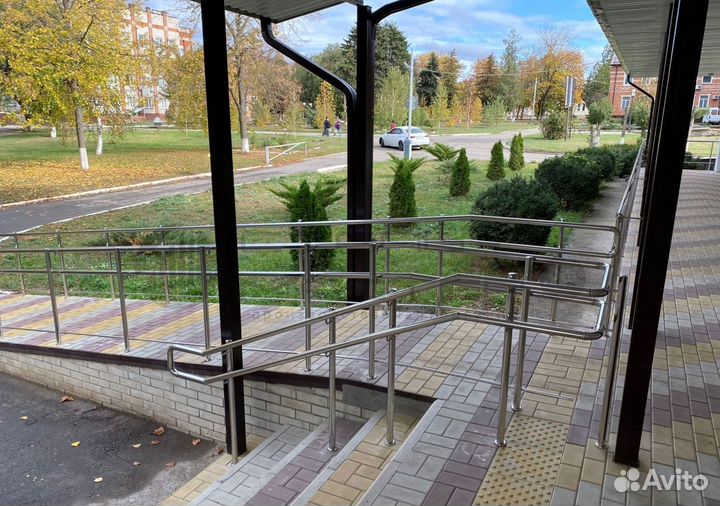 Перила из нержавейки