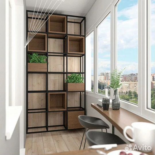 Отделка балконов и лоджий