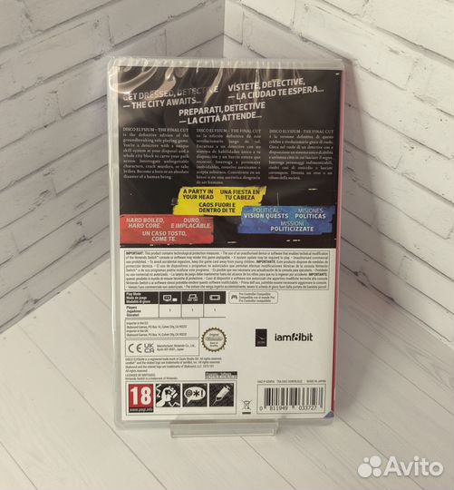 Disco Elysium Nintendo Switch