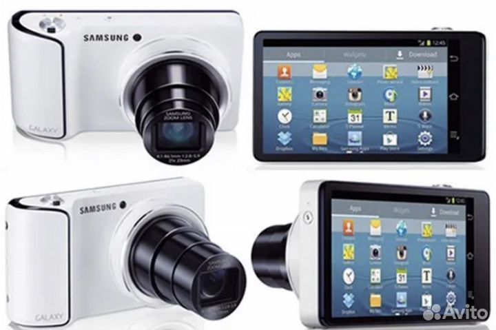 Камера Samsung galaxy EK-GS100 белая