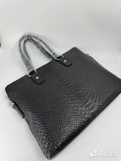 Мужской кожаный портфель