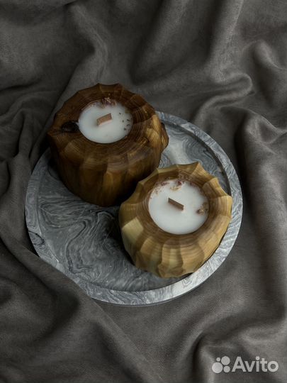 Свеча в дереве