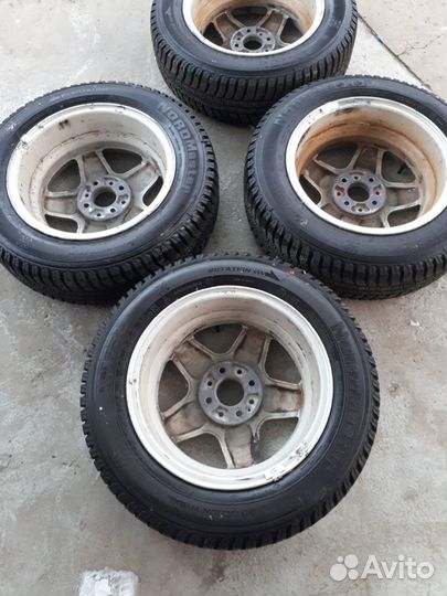 Литые диски r14 на ваз с зимней резиной